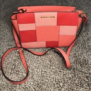 Michael Kors Selma Grapefruit Crossbody